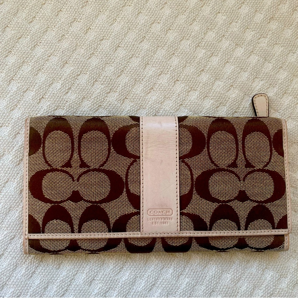 Coach Monogram wallet